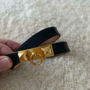 HERMÈS RIVALE DOUBLE TOUR BRACELET